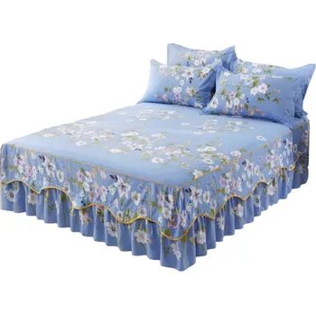 Prostěradlo Přehoz přes postel s povlaky na polštáře 180 x 200 cm 9