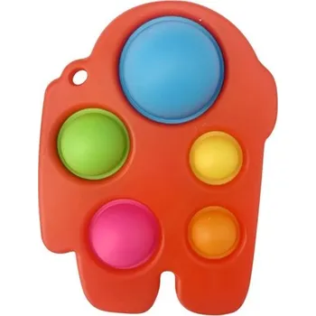 POP IT Pop it antistresová hračka T314 oranžová