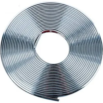 Lišta karosérie Ochranná lišta na auto 2 m stříbrná