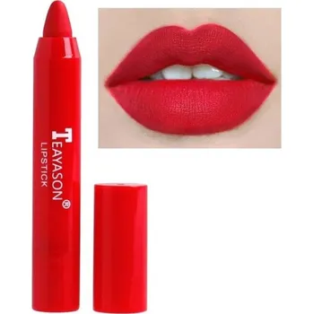 Rtěnka Dvojitá dlouhotrvající voděodolná matná rtěnka Tužka s rtěnkou v jednom 8