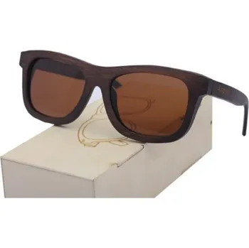 Sluneční retro brýle J999 hnědá