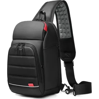 Pánská taška přes rameno s USB portem T334