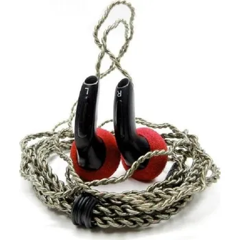 Sluchátka Sluchátka s pleteným kabelem K1925 zelená