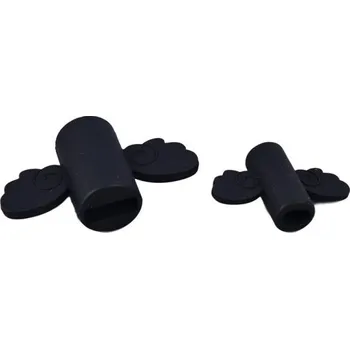 kabelová chránička Ochrana proti zlomení kabelu s křídly černá