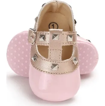 Dívčí obuv Dívčí capáčky Ella růžová 6-12 měsíců