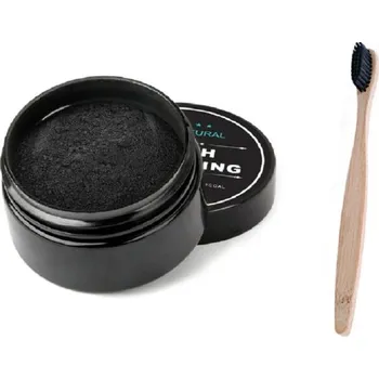 Přípravek na bělení zubů Pudr na bělení zubů s černým uhlím 30 g