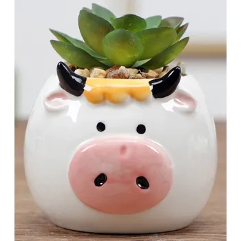 Květináč Keramický květináč ve tvaru zvířete C923 4