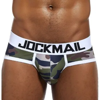 Slipy Pánské slipy s armádním vzorem bílá M