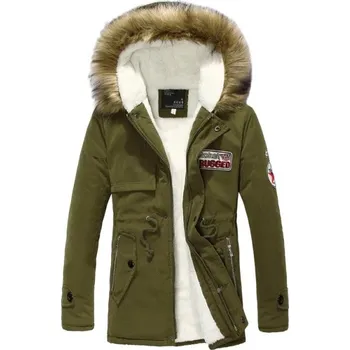 Pánská zimní bunda Benjamin J2627 armádní zelená S