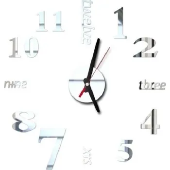 Hodiny Nástěnné samolepící hodiny G1592 11