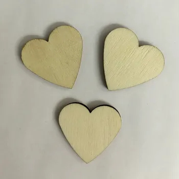 Dřevěné srdíčko 3cm - nos sovy
