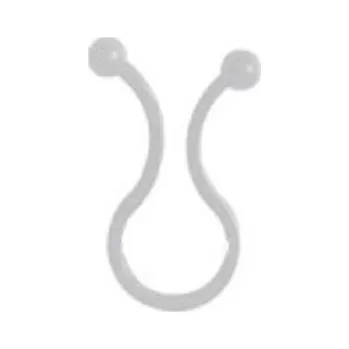 kabelová chránička Svorka na kabely 20 ks bílá