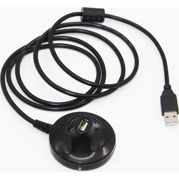 Kabel do PC Prodlužovací kabel USB 2.0 se stojánkem M/F 1,5 m