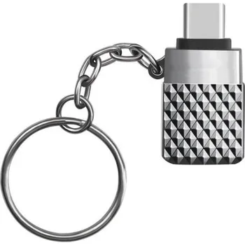 Datové redukce Redukce USB-C na Micro USB K107 stříbrná