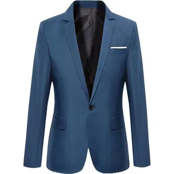 Pánské sako F339 modrá M
