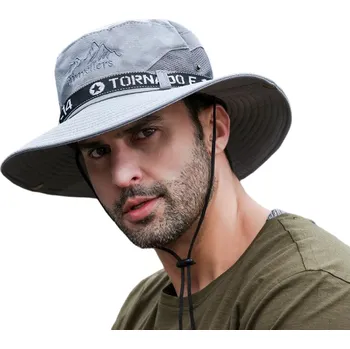 Klobouk Pánský klobouk světle šedá