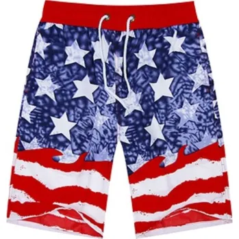 Pánské kraťasy Letní kraťasy pro páry - americká vlajka XS pánské