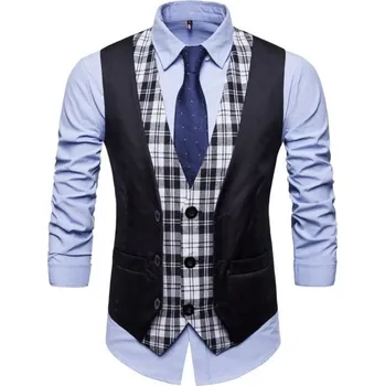 Pánská vesta Pánská vesta F342 černá XXS