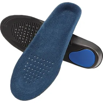 Vložka do bot Vložky do bot gelové modré Ortopedické vložky pro pohodlnou chůzi Tlumení nárazů Podpora klenby Zmírnění bolesti chodidel 41-43