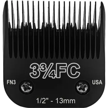 Kosmetika pro psa Náhradní střihací hlavice pro strojky Andis, Wahl, Oster, Furzone, Laube, Heiniger a Conair Profesionální ocelová hlavice na stříhání zvířat 13 mm Model 3 3/4 FC