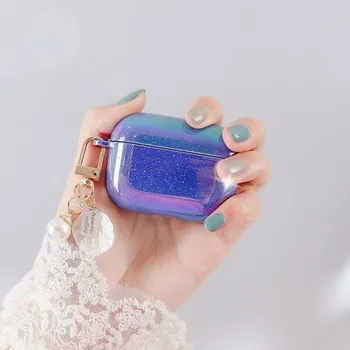 Příslušenství pro sluchátka Obal na pouzdro na Apple Airpods Pro K2268 tmavě modrá 1