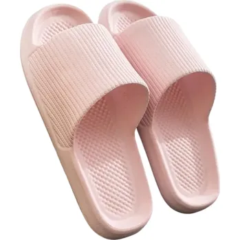 Dámské pantofle Měkké růžové masážní pantofle pro ženy Lehká neklouzavá domácí obuv s masážní stélkou Pohodlné dámské přezůvky Protiskluzová podrážka 38-39