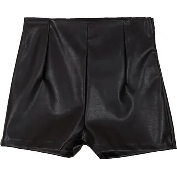 Dámské kraťasy Sexy dámské kraťasy z umělé kůže XXS