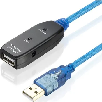Datový kabel Prodlužovací kabel USB 2.0 Repeater F/M K1033