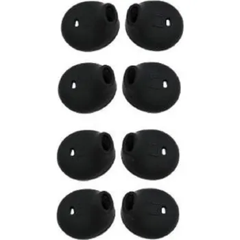 Příslušenství pro sluchátka Silikonová krytka na sluchátka Samsung 10 ks černá