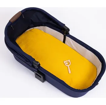 Tulimese Podložka do korbičky mušelínová hořčicová