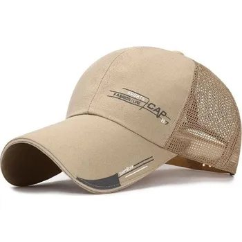 Kšiltovka Sportovní trucker kšiltovka světle hnědá