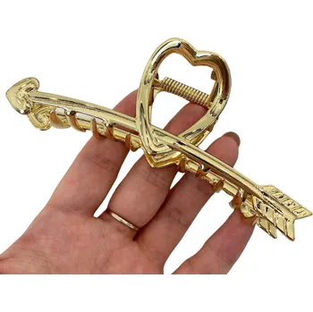 Skřipec do vlasů P3396 zlatá