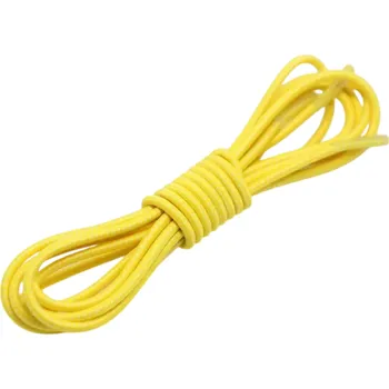 Tkaničky do bot Elastické tkaničky do bot 100 cm Kulaté gumové gumičky s plastovou přezkou Sportovní obuv Dětské boty Pohodlné zavazování bez uzlů žlutá