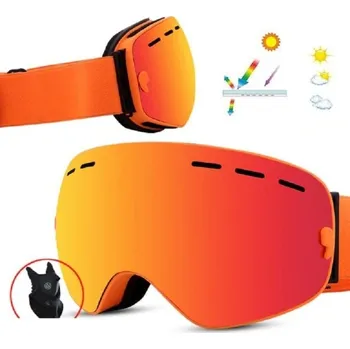 Lyžařské brýle červená