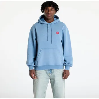 Pánská mikina Mikina Carhartt WIP Hooded Ingo Sweat UNISEX Light Blue Garment Dyed S
