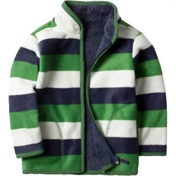 Chlapecká bunda Chlapecká fleecová bunda J1931 zelená 2