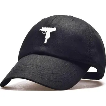 Kšiltovka Pánská kšiltovka s motivem zbraně černá 2