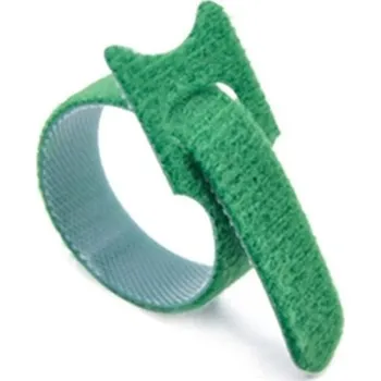 Organizace kabelů Stahovací páska na kabely C1189 zelená 10 ks