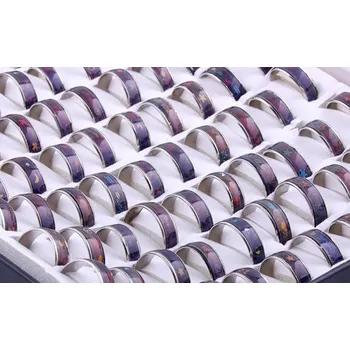 Prsten Sada dámských prstenů 100 ks