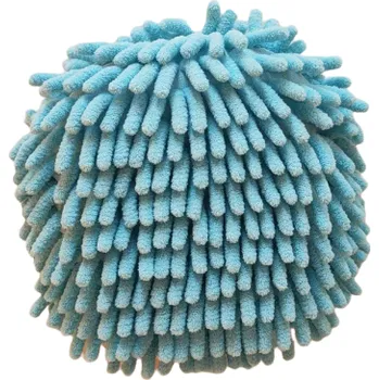Věšák Mycí houba z mikrovlákna modrá