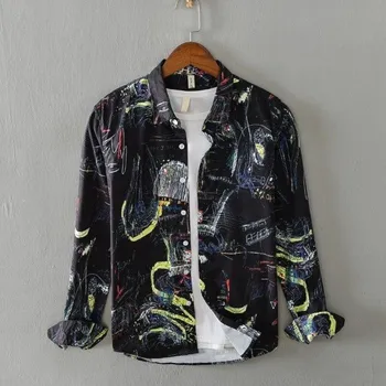 Pánská košile F854 černá XS