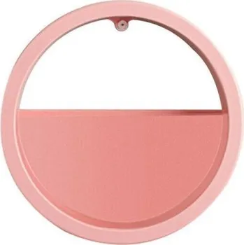 Nástěnný dekorativní květináč růžová 18 cm