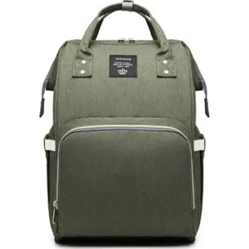 Přebalovací taška Praktický přebalovací batoh armádní zelená