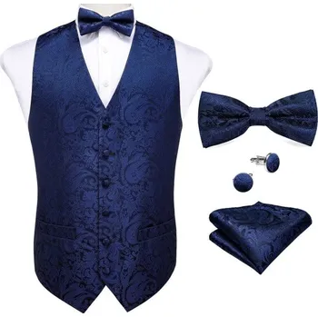 Pánská vesta Pánská vesta s motýlkem F314 XL 5