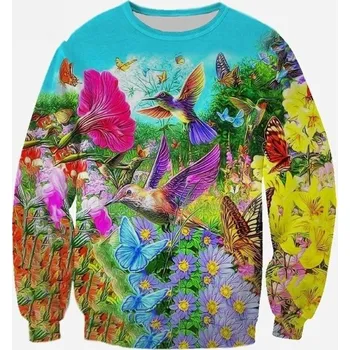 Pánská mikina Mikina s potiskem přírody F128 3XL