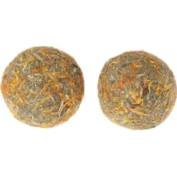 Pomůcka pro výcvik zvířete Koule z trávy pro hlodavce 2 ks 2