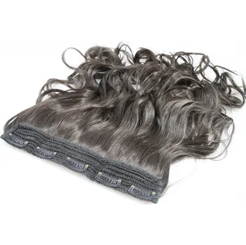 Příčesek Girlshow Clip in K02419 50 cm 2 černá/hnědá