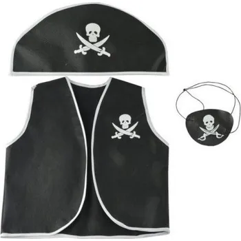 Karnevalová maska Chlapecký kostým piráta 6
