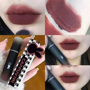 Dekorativní kosmetika Matná voděodolná rtěnka Matte Lip Mud Tekutá voděodolná rtěnka s matným vzorem 1