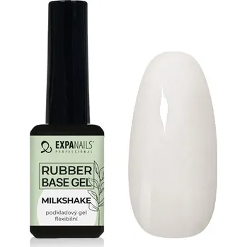 Umělé nehty UV/LED gel Rubber base - Milkshake 11ml